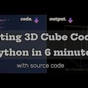 Create A Stunning Rotating 3D Cube With Python Step By Step Tutorial Future CodersHub Python