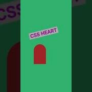 How To Make A Heart Using Html And Css Shorts