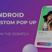 Custom Popup Dialog Android Studio Tutorial