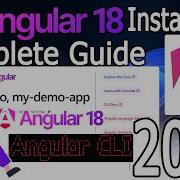 How To Install Angular 18 On Windows 10 11 2024 Update Demo Angular Project Complete Guide
