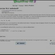 Java Practice It 16 4 LastIndexOf Implementing ListNodes LinkedLists