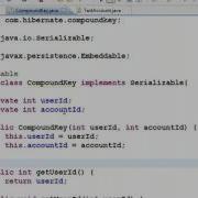 Java Hibernate Tutorial Part 13 Compound Primary Key
