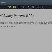 Komputasi Citra 9 3 LBP