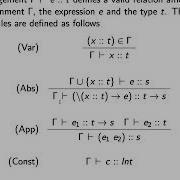 3 Type Checking And Simply Typed Lambda Calculus