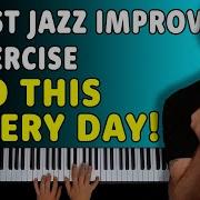 Daily Easy Jazz Piano Improvisation Exercise Bebop Lines Ex 1 Jazzimprovisation