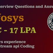 24 Infosys Java Interview Java8 Spring Boot Microservices Stream APIs Coding Question Answers