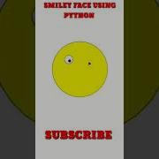 Draw Smiley Face Emoji Using Python Turtle Smile Face Emoji Using Python Turtle Shorts Smile