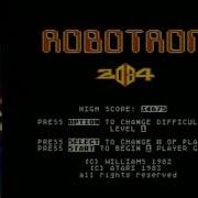 Robotron 2084 Atari 8 Bit Home Computers 426900 Points