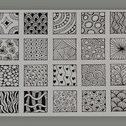 20 Easy Zentangle Patterns For Beginners Step By Step Zentangle Doodle Art