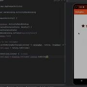 Using RatingBar And ViewBinding 2023 Kotlin Android Studio