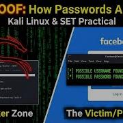 Kali Linux Social Engineering Toolkit SET Full Practical Credential Harvesting Attack Demo