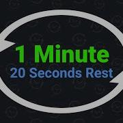 1 Minute Interval Timer With 20 Seconds Rest