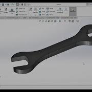 Solidworks Tutorial How To Make A Spanner In Solidworks