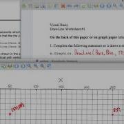 VB DrawLine Worksheet 1