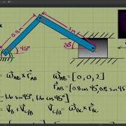 Dynamics Chapter 16 6 Of 6 Relative Motion Instantaneous Center Slider Crank Example