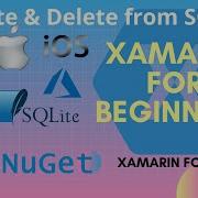 Update And Delete From SQLite Xamarin Fundamentals