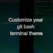 Git Bash Terminal Customization Quanta