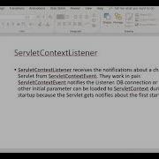 407 Servlet Config And Context