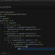 Solve Sudoku In Python Using Recursive Backtracking Algorithm