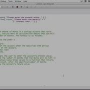 5 19 Part 1 Future Value Python