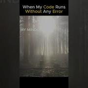 When My Code Runs Without Any Errors Shorts Funnytech Coding
