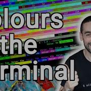 Colours In The Terminal Using The Echo Command