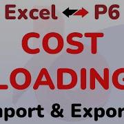 How To Assign Cost Loading From Excel To Primavera P6 Import Export P6 Cost Management With Excel