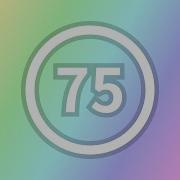 75 Seconds Timer Countdown Circle Gradation