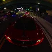 Ferrari 360 Modena Night Drive Highway Pulls Underpass Pull Revs And General Driving Downtown