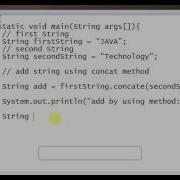 Add Two String Using Two Ways Concat Method And Using In Java
