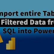 How To Import Data From SQL Server Into PowerBI MiTutorials