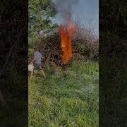 Another Project DONE We Burned A Huge Brush Pile This Weekend Homestead Bigfire Fixerupper