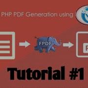 Create PDF In PHP How To Generate Dynamic PDF Using FPDF PHP Tutorials 1 100 Working