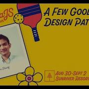 A Few Good Design Patterns Saimon Sharif CascadiaJS 2022