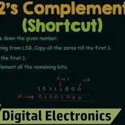 Shortcut For 2 S Complement