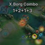 X Borg Fire God Of Sustain True Damage Melt Combo MLBB Shorts Mlbbshorts Mobilelegends