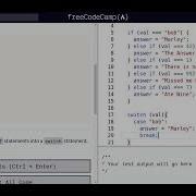 Lesson 79 Basic JavaScript Replacing If Else Chains With Switch