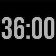 36 Minute Countdown Timer Minimal