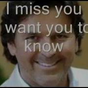 Thomas Anders I Miss You Lyrics