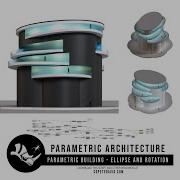 Building Exercise Ellipse Form Rhino Grasshopper Parametric And Algorithmic Architecture