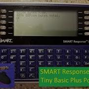 SMART Response XE Tiny Basic Port