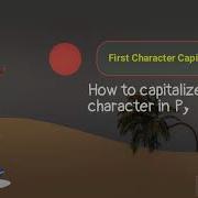 Python How To Capitalize First Letter Of Every Word