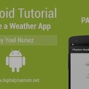 Android Tutorial Create A Weather App With Yahoo Weather API Part 2 Of 3