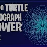 How To Draw Beautiful Flower Using Python Turtle Python Turtle Graphics Tutorial Turtle Design