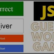 Javascript Project Tutorial How To Make Guess The Word Game In JS With Source Code