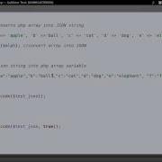 JSON With PHP Creating Reading JSON In PHP