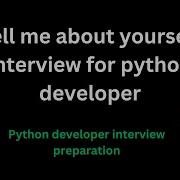 Python Developer Interview Questions For 5 Years Experience