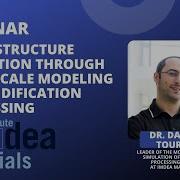 Microstructure Prediction Through Multiscale Modeling Of Solidification Processing By Damien Tourret