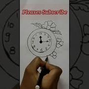 How To Draw Wall Clock Shorts