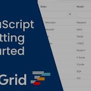 JavaScript Data Grid